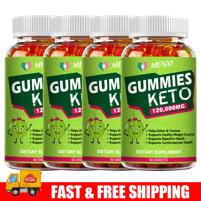 Keto ACV BHB Gummies For Fat Burn Weight Loss Detox Keto Diet Pills 60 Gummy USA