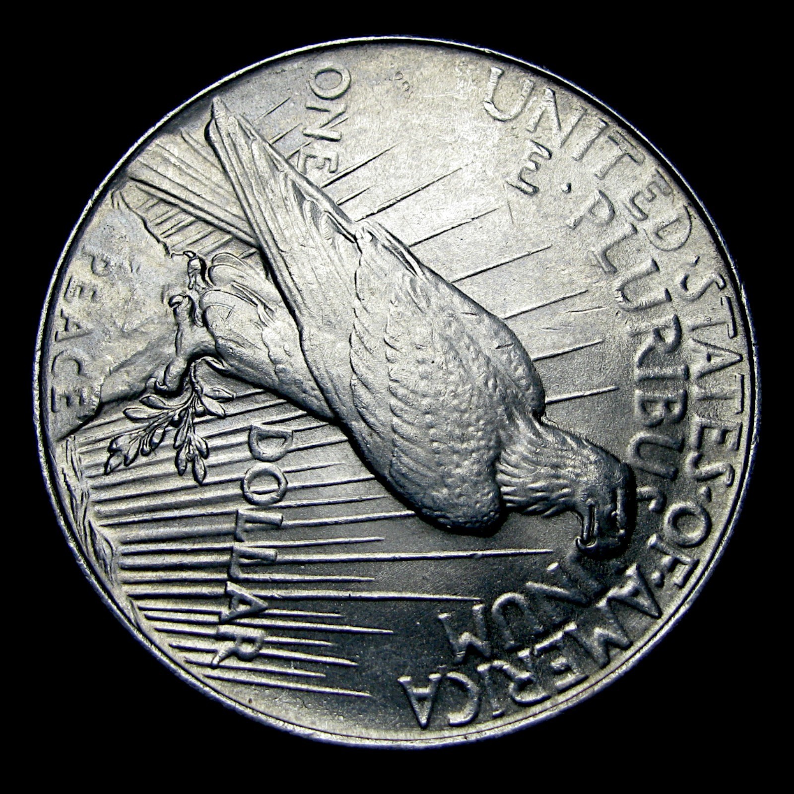 1934 Peace Dollar Silver ---- Unc Stunning Coin ---- #PP265