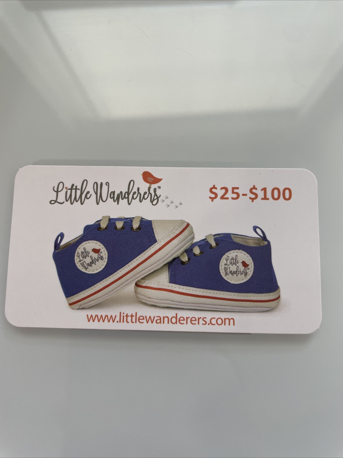 Little Wanderers $60 Baby Shower Physical Gift Card