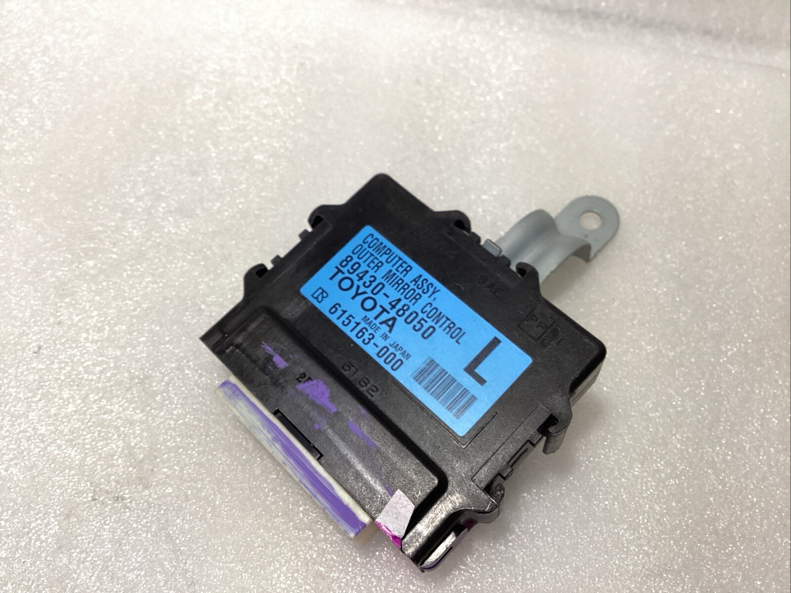 2010-2012 LEXUS RX450H LEFT DRIVER SIDE DOOR MIRROR MEMORY CONTROL MODULE OEM