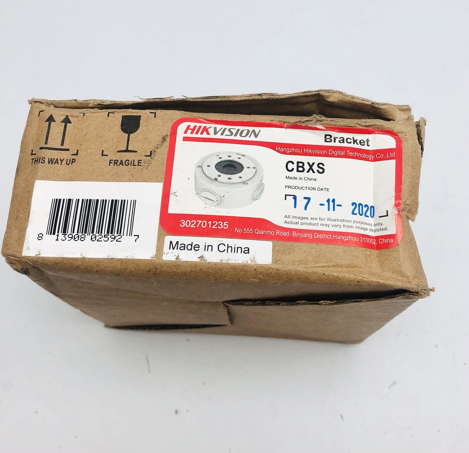 HIKVISION CBXS CONDUIT BASE JUNCTION MOUNT WITH BOX