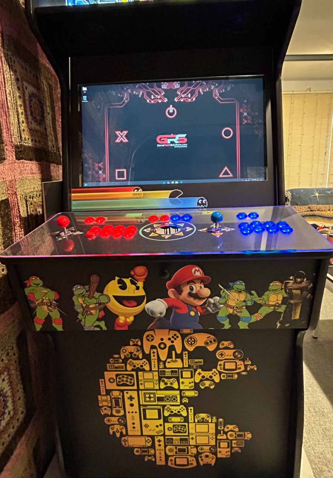 Upright GameMaster 2 Player Arcade Machine