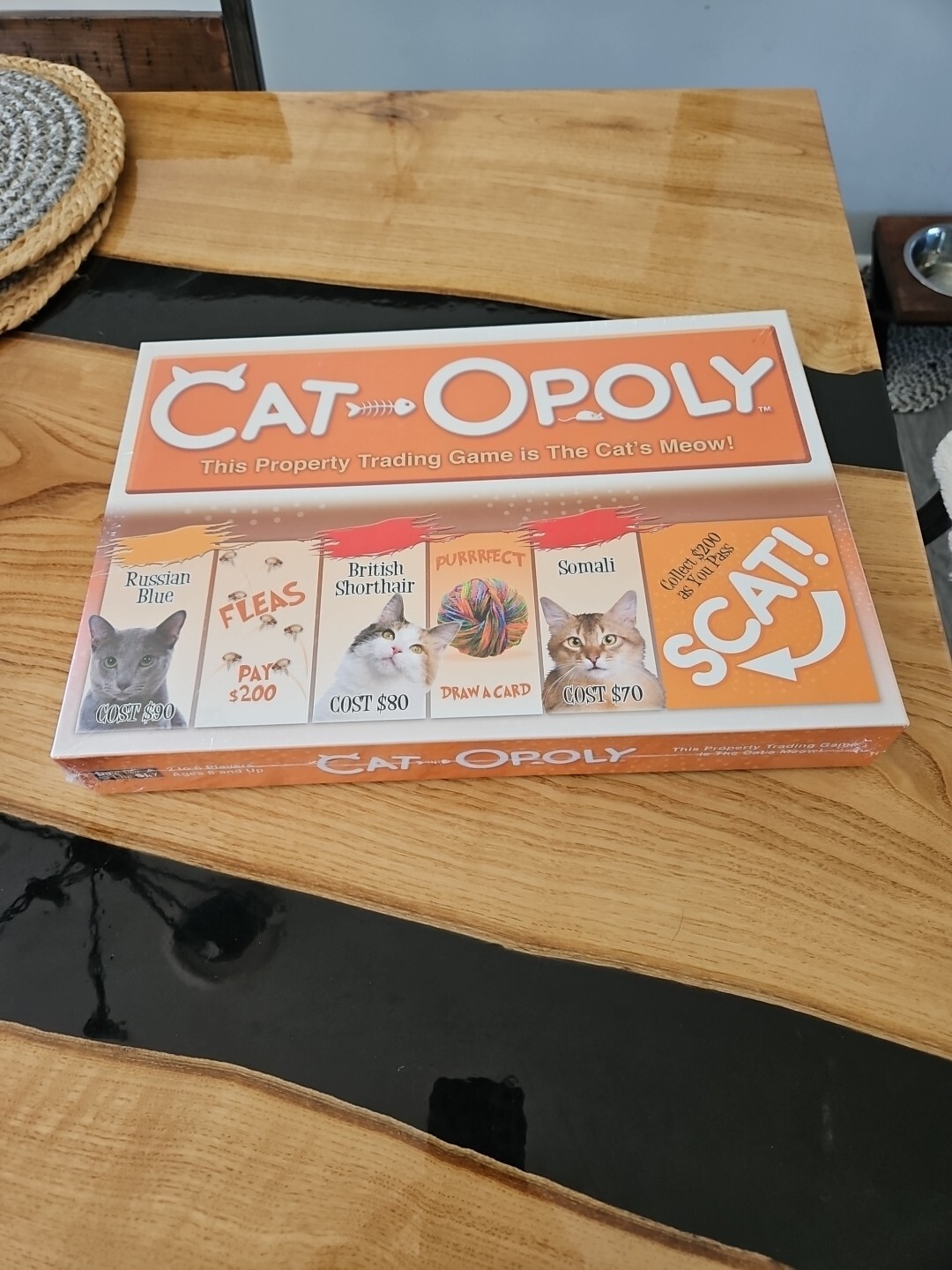 SEALED Cat-Opoly Property Trading game