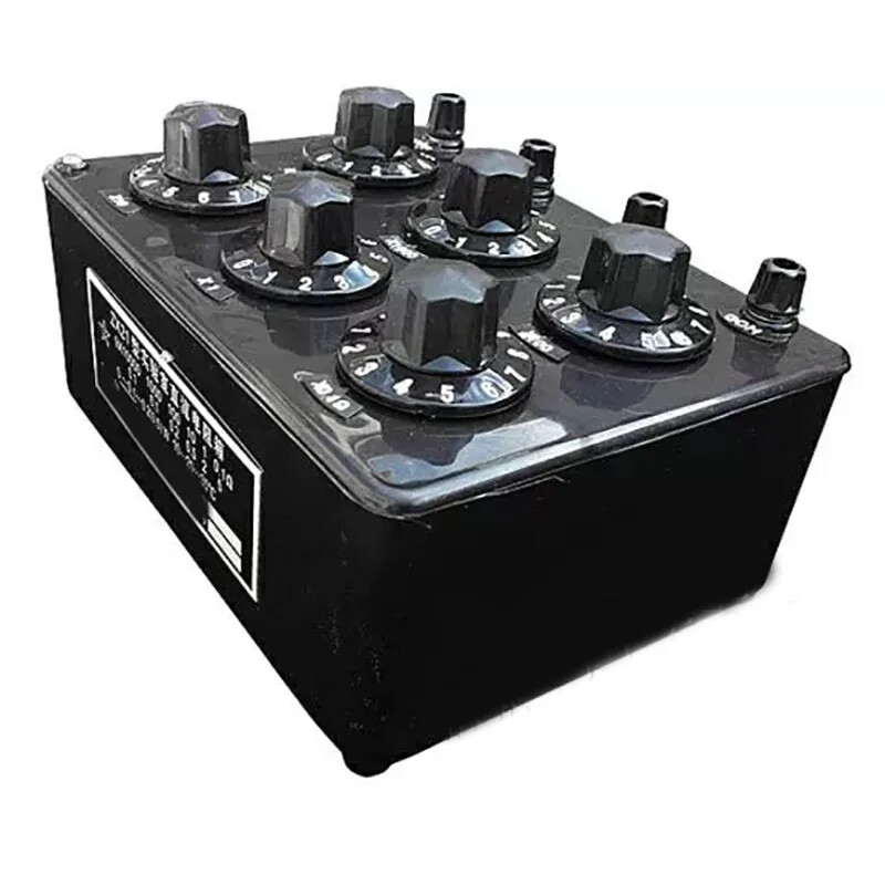 ZX21 Precision Variable Decimal Resistance Resistance Box 0.1R Rotary DC