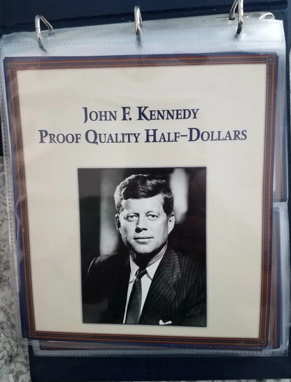 John F Kennedy Quality Proof  Half Dollars (50 Coin Set) 1964-2017