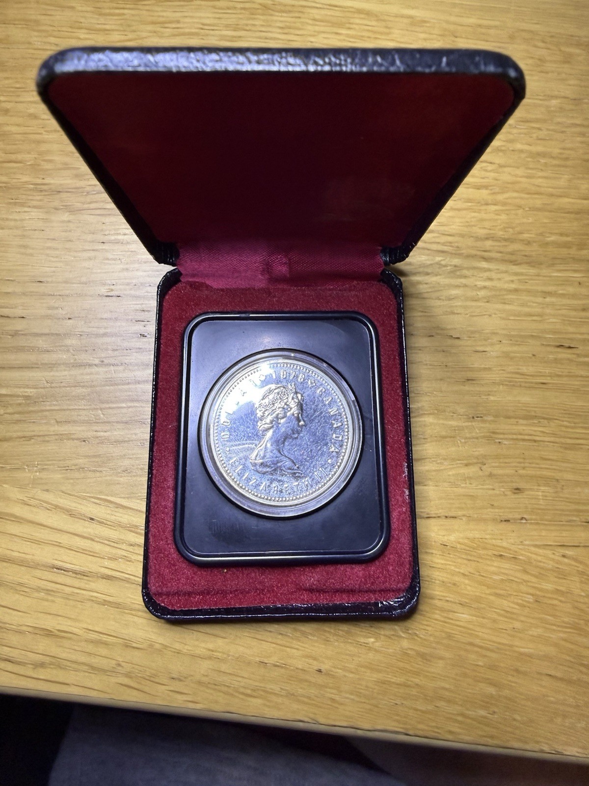 1978 Canada XI Commonwealth Games Silver Dollar In Presentation Case