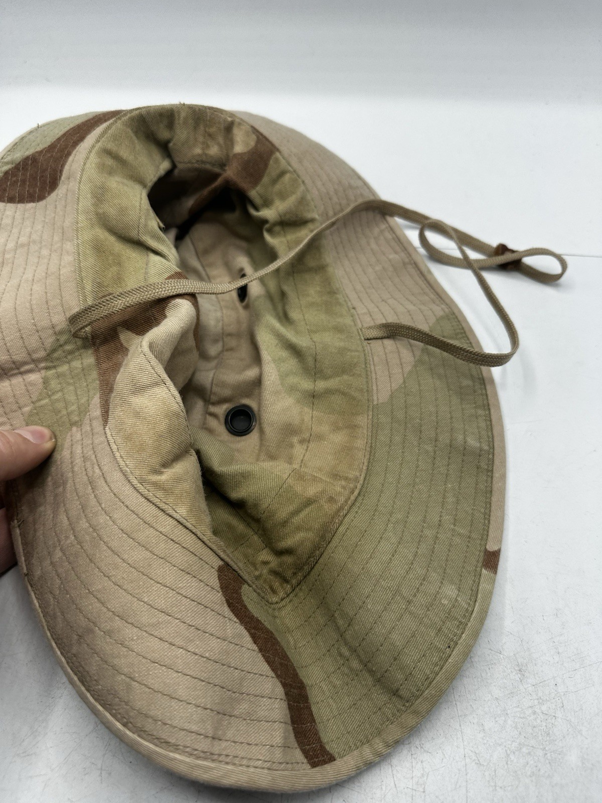 USA USGI - Boonie Hat DCU Desert Combat Uniform Medium E-5 E5 Sergeant