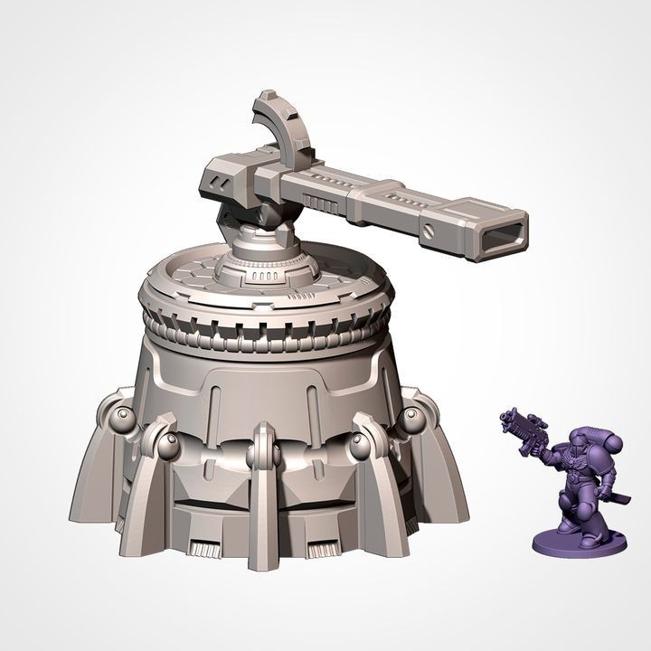 Xenos Weapons Platforms - Wargaming Terrain - Sci-fi Greater Good