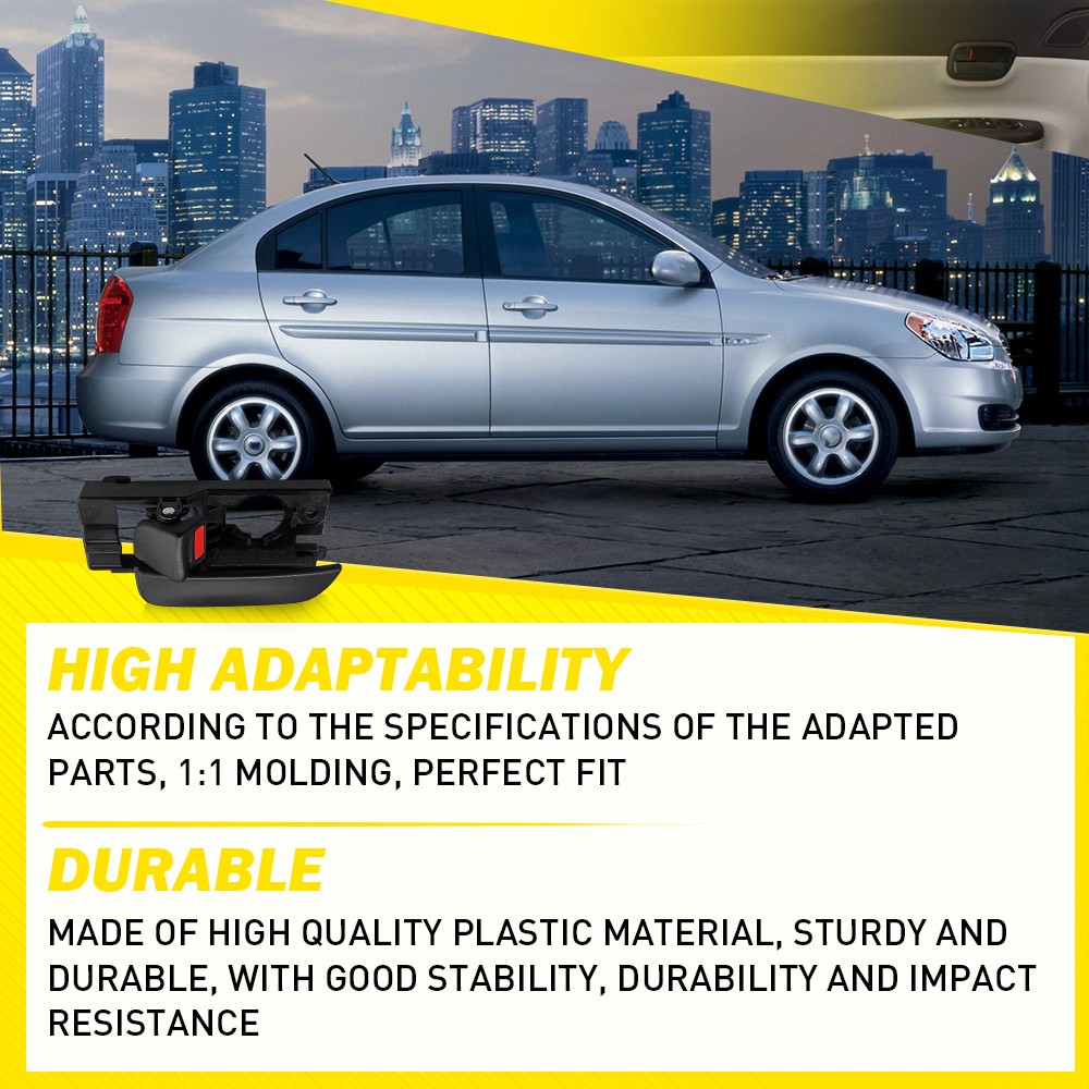 Interior Door Handle Inside Front Left Right Side For 2007-2011 Hyundai Accent