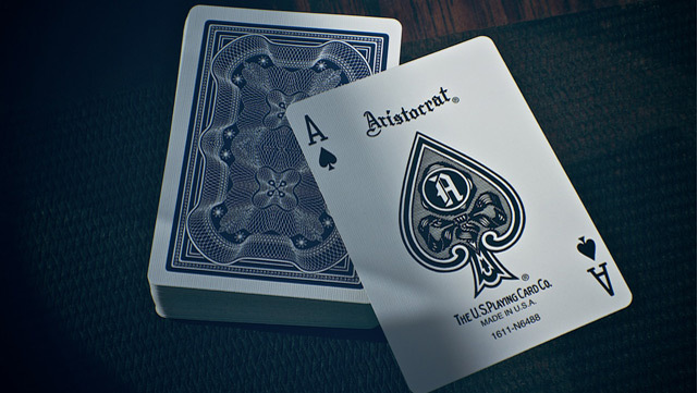 ARISTOCRAT PLAYING CARDS BY USPCC ONE RED OR BLUE DECK POKER SIZE