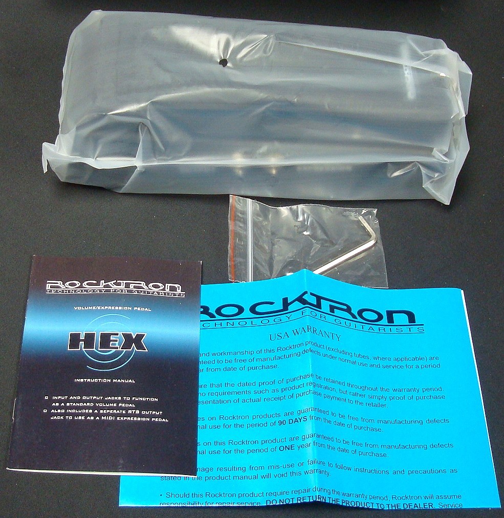 Rocktron Hex Expression / Volume Pedal 001-11419