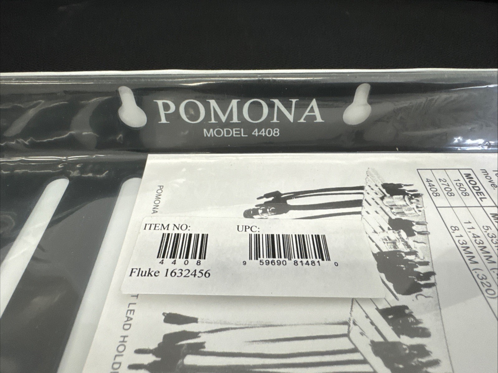 Pomona 4408 Test Lead Holder - NEW