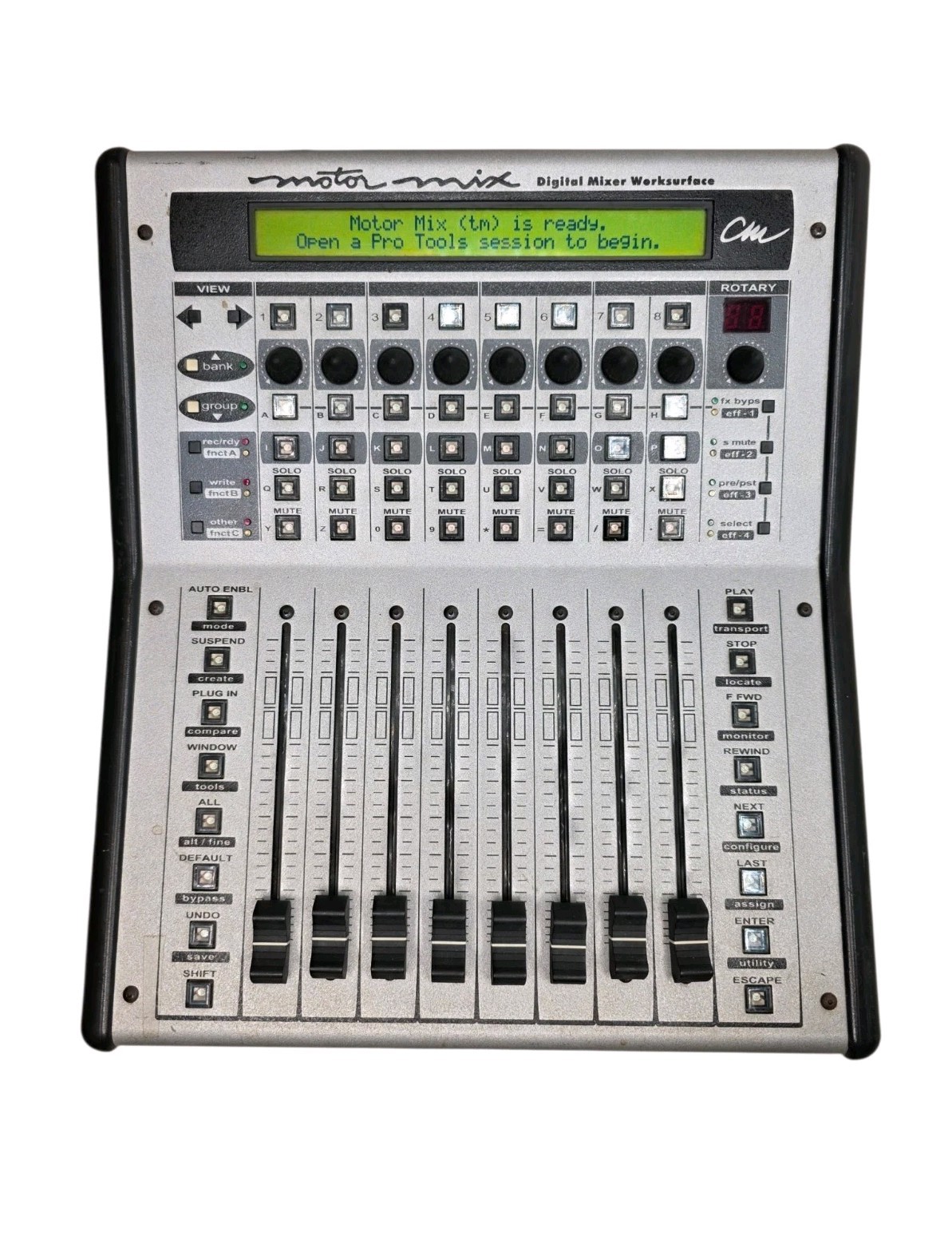 CM Labs MotorMix Digital Mixer Worksurface MIDI DAW Control Surface – Untested