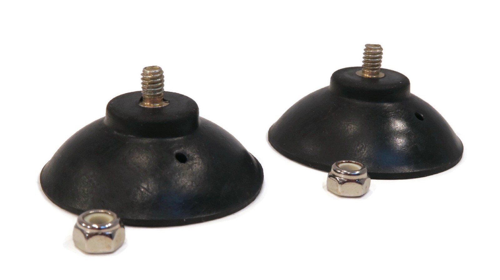 Reacher Rubber Cup Tips with Locknuts for Picking Up Trash & Debris While Mowing