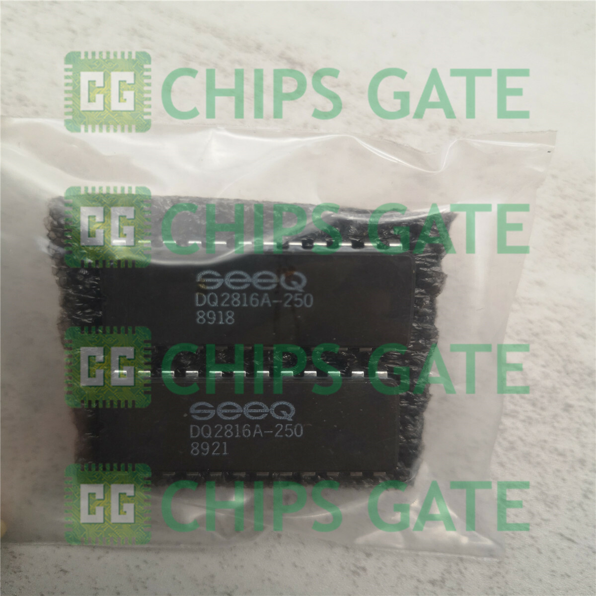 2PCS SEEQ DQ2816A-250 DQ2816 2K8 EEPROM CDIP24