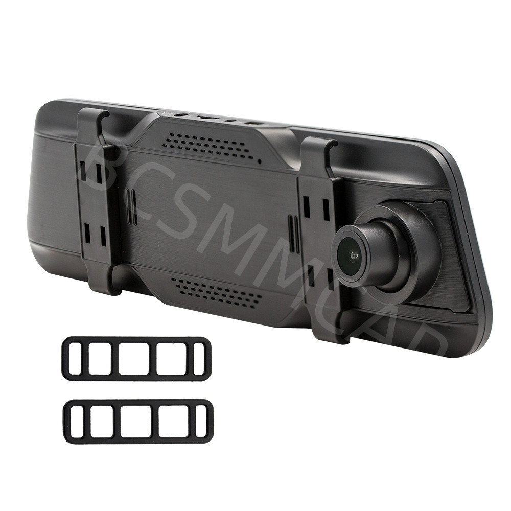 2.5D Rearview Mirror Driving Recorder Touch Screen For Apple CarPlay Bluetooth