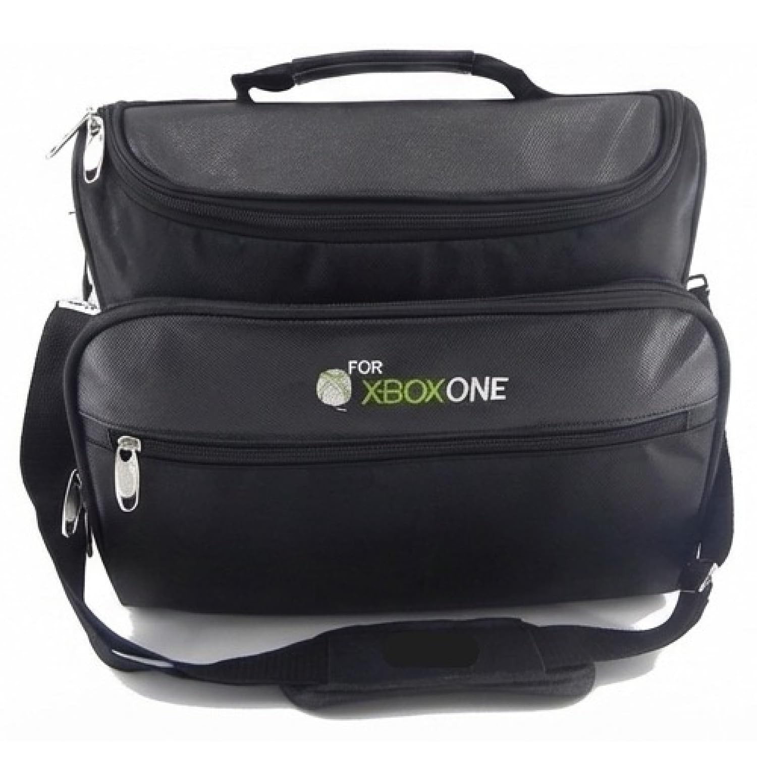 Black Travel Shoulder Carrying Case Bag for XBOX One XBOX 360 Console and acc...