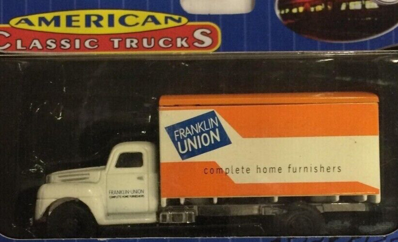 RTR Imex BUILT 1/87 HO American Classic Trucks Franklin Union Ford Box Truck