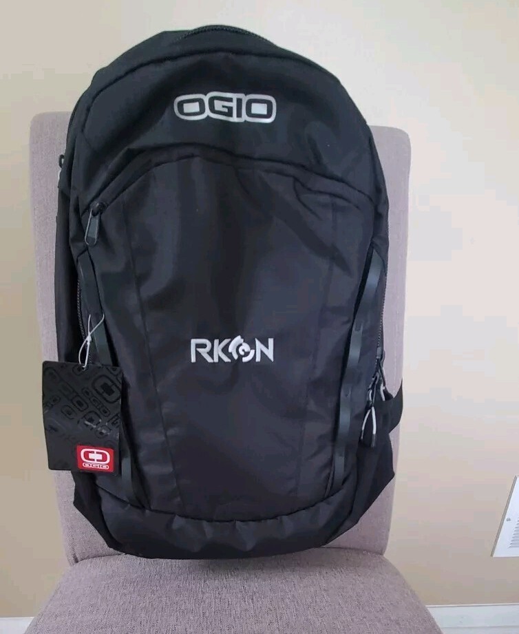 Ogio Backpack-Tech Vault Airflow Padded-Travel,  School, Business-Rkon Logo-NWT