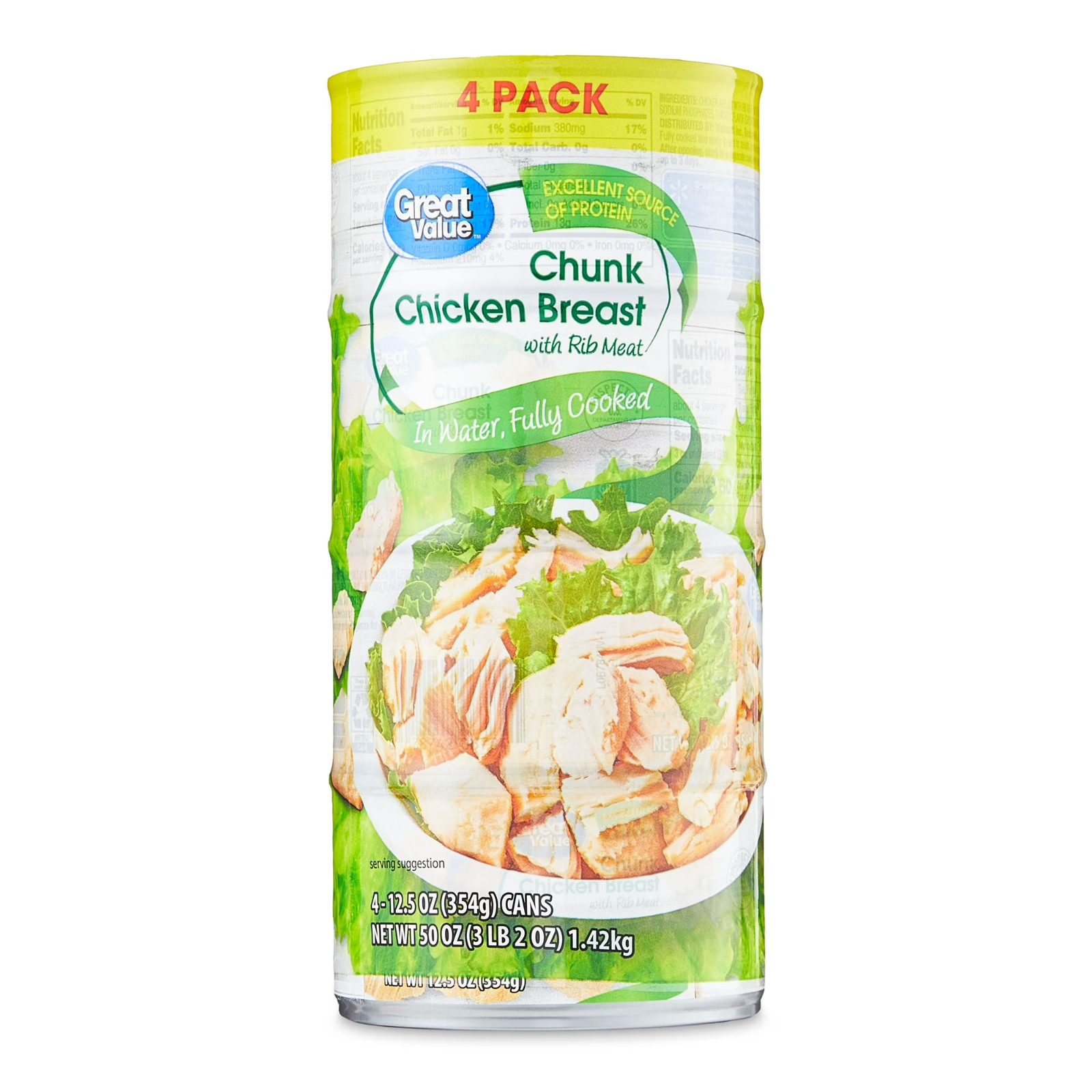 (4 Pack) Chunk Chicken Breast, 12.5 Ounce Can