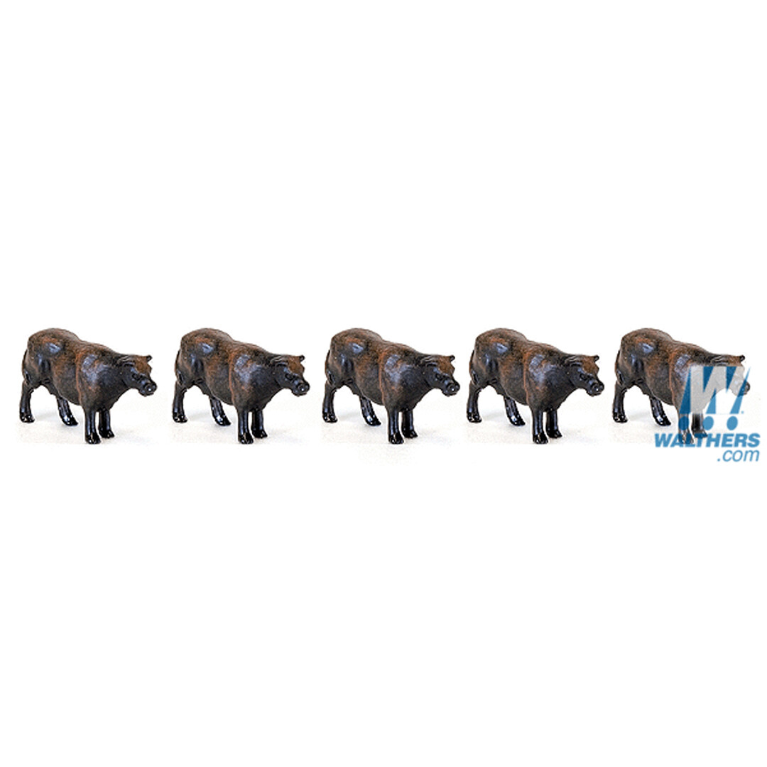 Walthers 949-6050 Beef Cattle Pkg (16) HO Scale