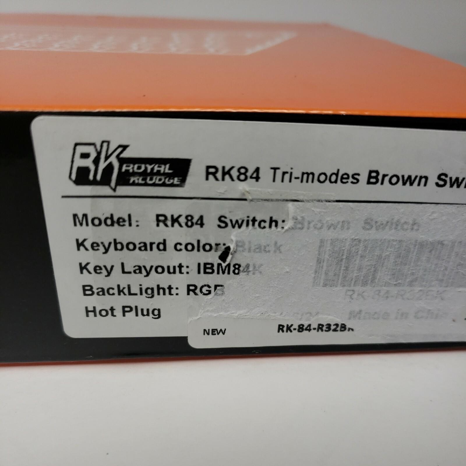 BLACK RK84 Tri-modes | Brown Switches