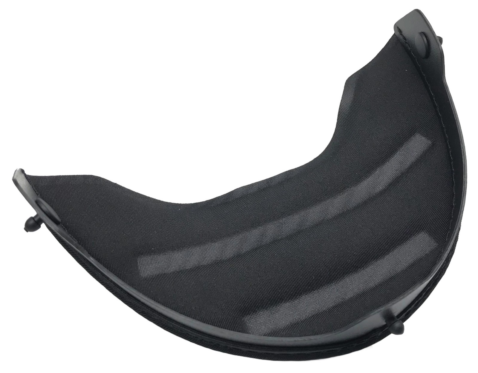LS2 Horizon Helmet Chin Curtain Black