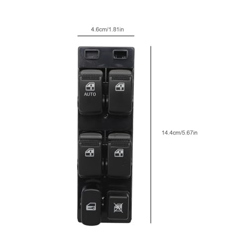 Master Power Window Switch Button Fits 2004-2009 Sorento 93570-3E250CY, Driver