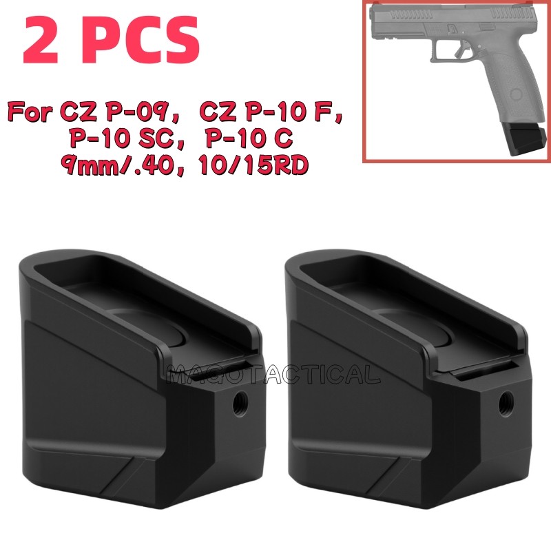 For CZ 75 P-09, CZ P-10 F ,P10C, P10SC Nylon Extended Magaz*ine Plate Ropes
