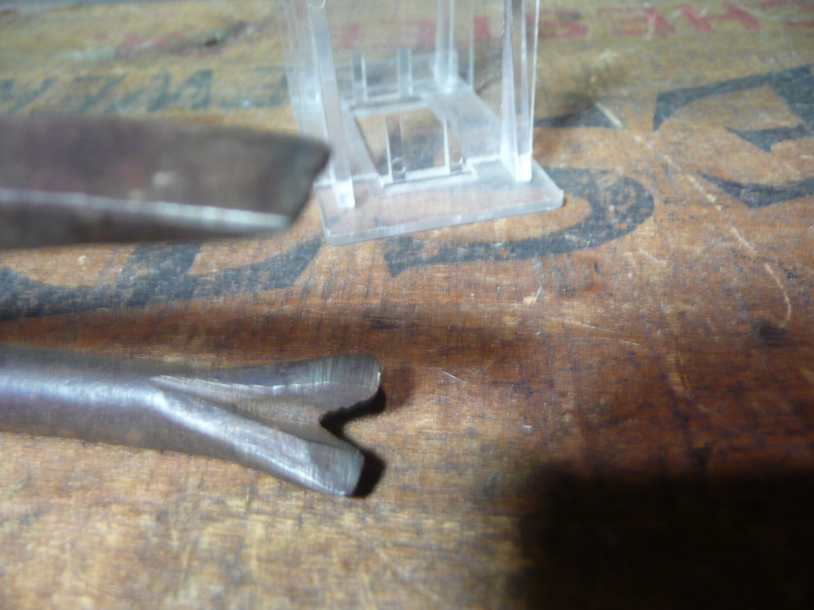 Vintage P.S. & W. Blacksmiths, farrier tool, 6"