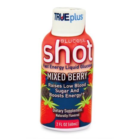 TRUEplus Glucose Supplement Mixed Berry 2 oz