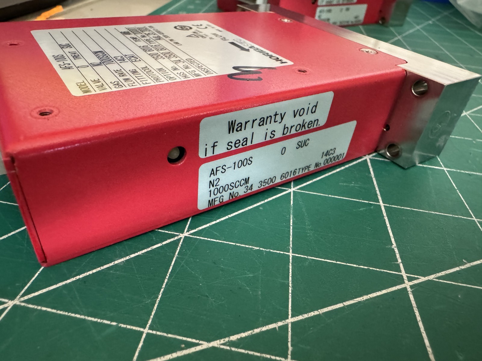 HORIBA STEC AFS-100S N2 1000SCCM FLOW
