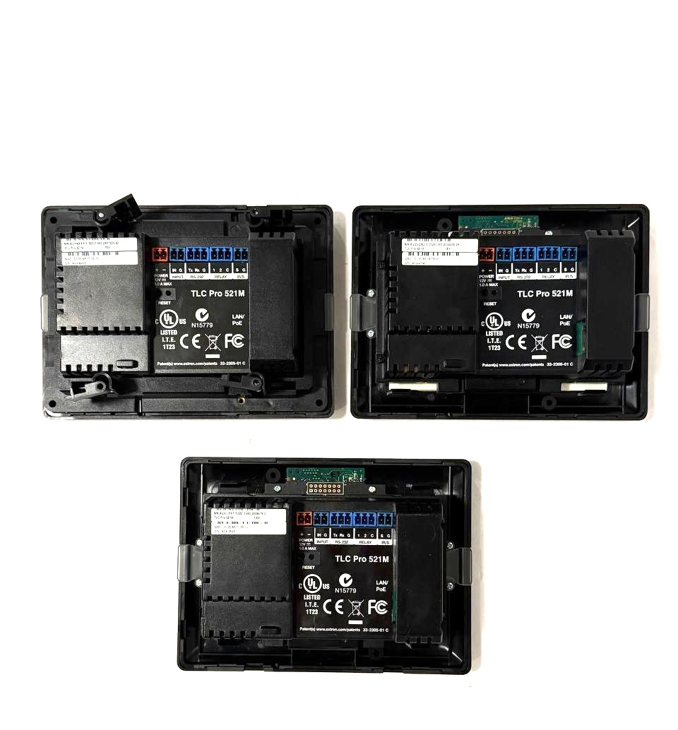Lot of 3 EXTRON TLC Pro 521M