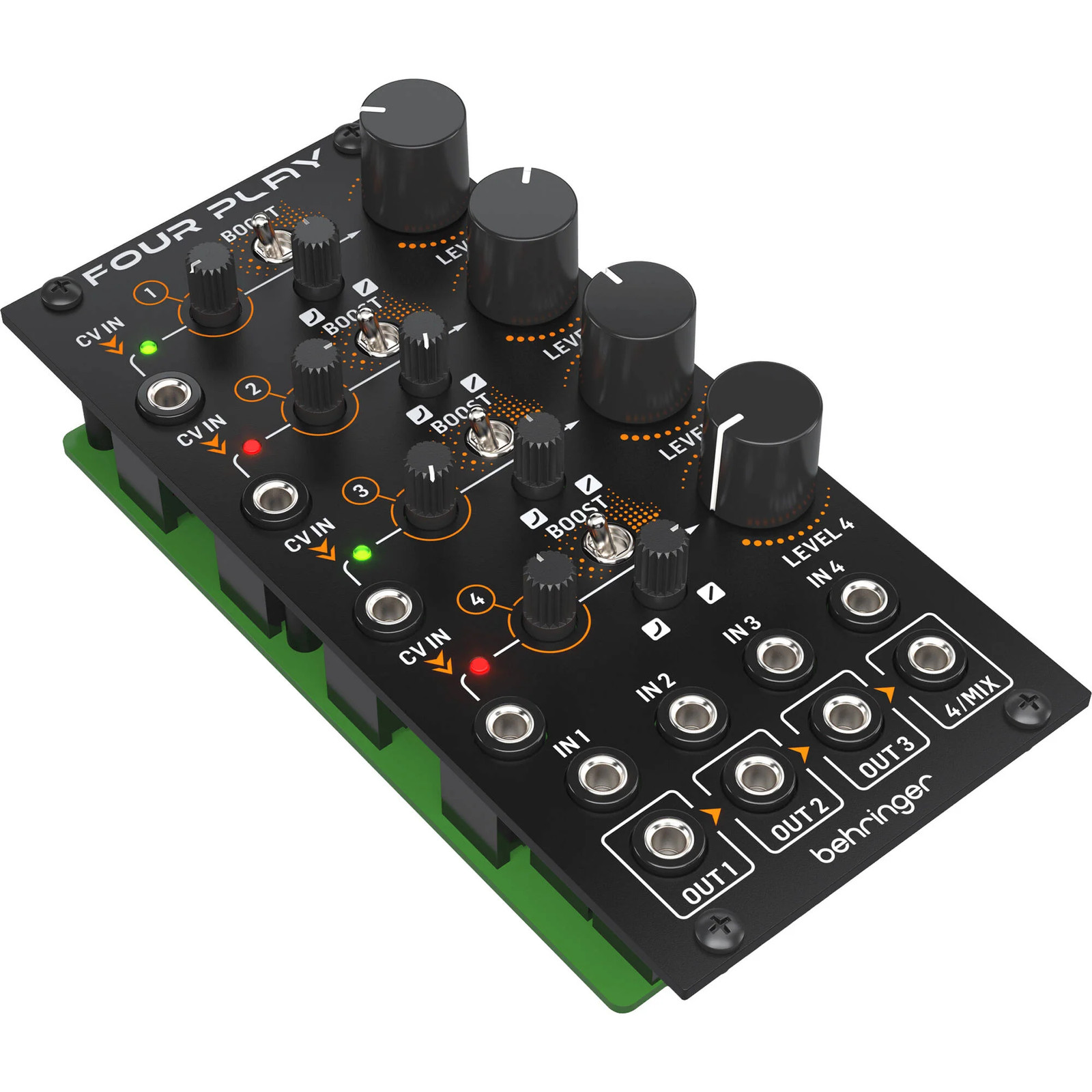 Behringer Four Play Quad VCA and Mixer Eurorack Module