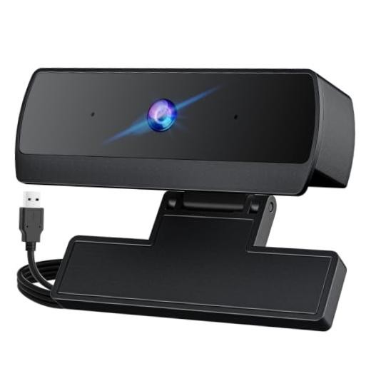 1080P HD Webcam, USB Plug & Play Computer Camera, Auto Low-Light 1080P webcam