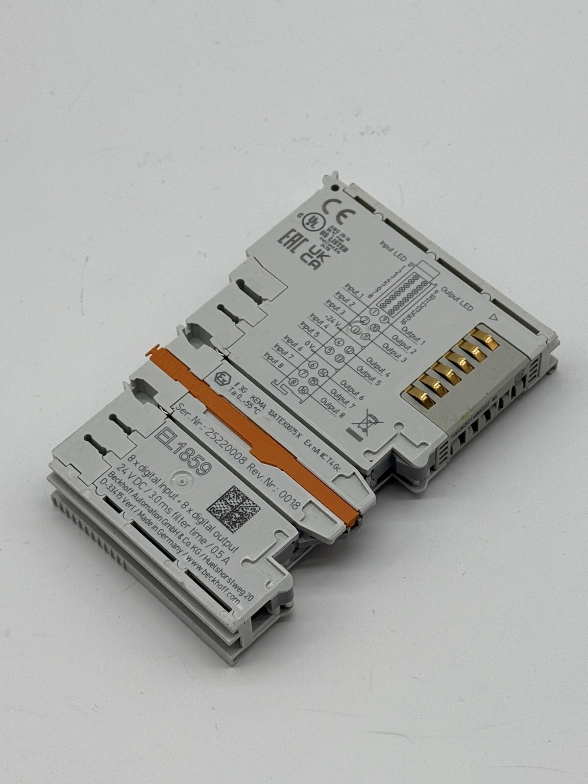 Beckhoff EL1859 8x Digital Input-Output EL 1859