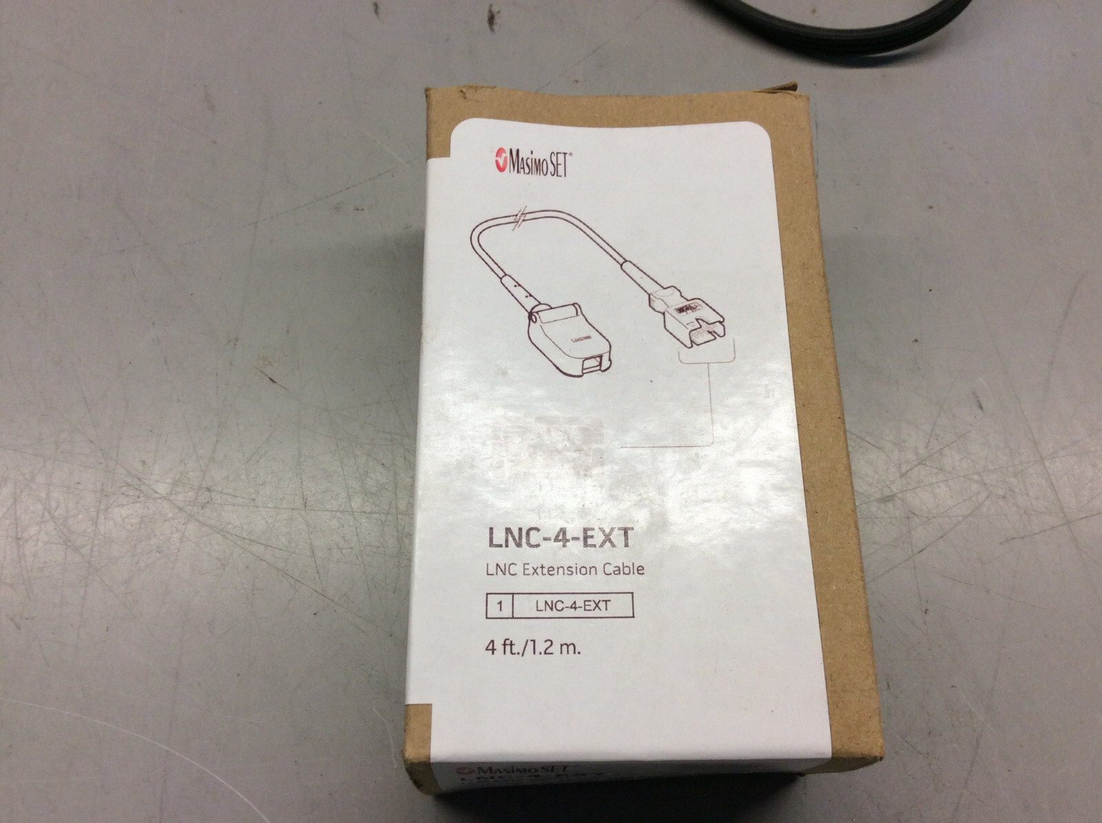 Masimo SET LNC-4-EXT 4ft LNC Extension Cable ref 2021 Sealed