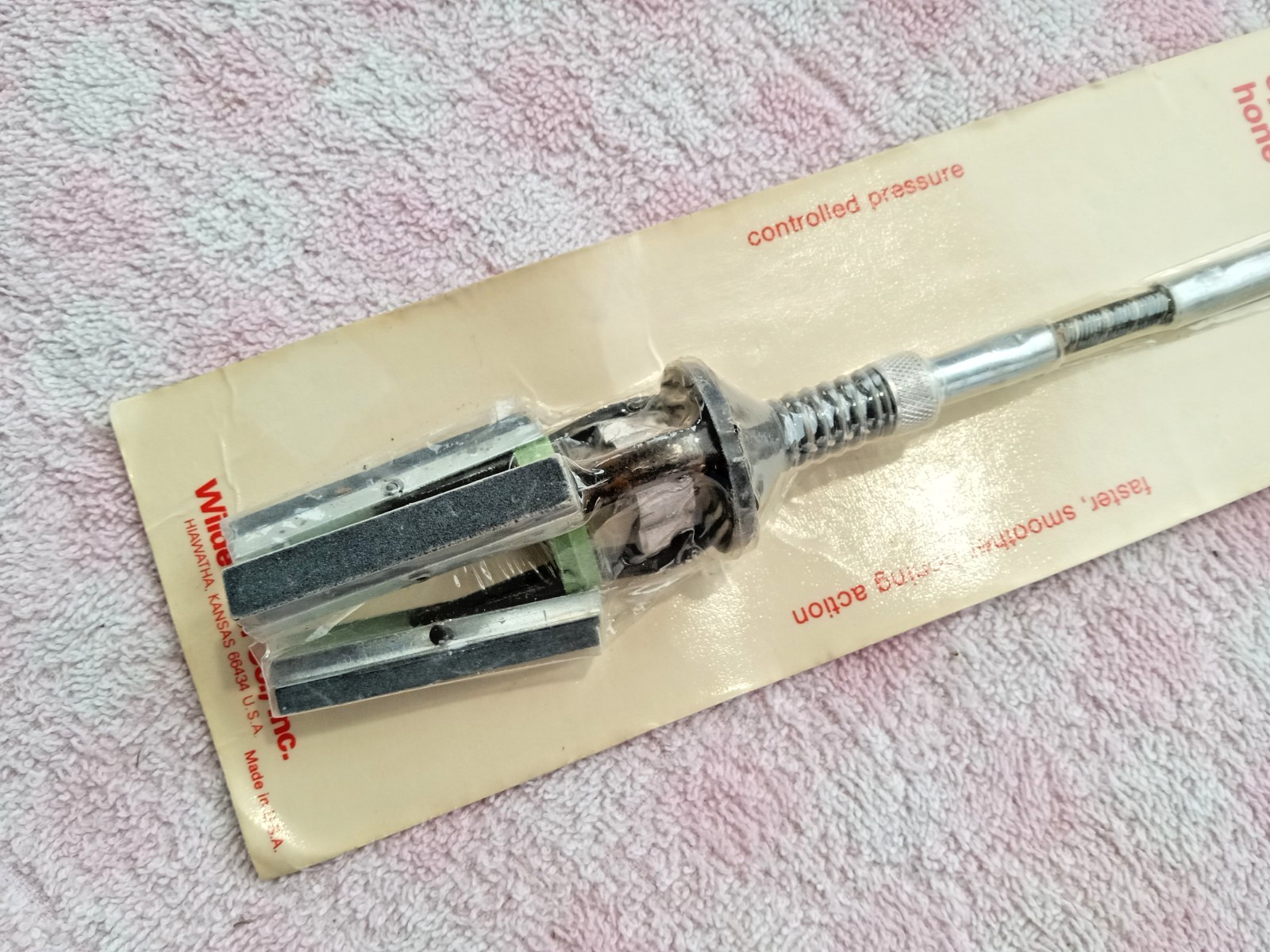 BRAND NEW VTG NOS WILDE No.68-A BRAKE CYLINDER HONE SEALED ORIGINAL FACTORY PKG