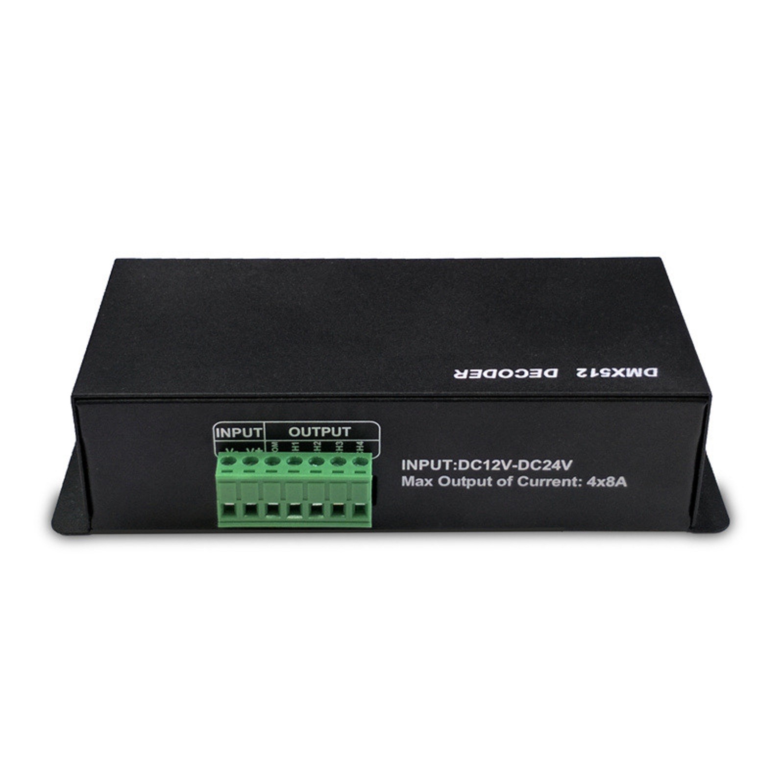 LED RGBW DMX 512 Controller Decoder Dimmer 4 Channel 8A For RGB LED Light