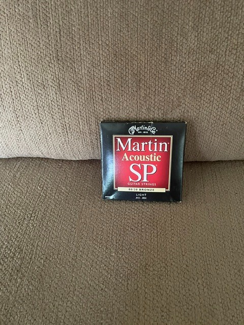 New Martin Acoustic Guitar Strings, Light .012 - .054 MSP3100