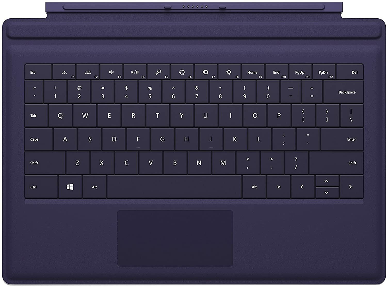 Genuine Microsoft Surface Pro 3 4 5 6 Black Type Cover Keyboard (1644/1709)