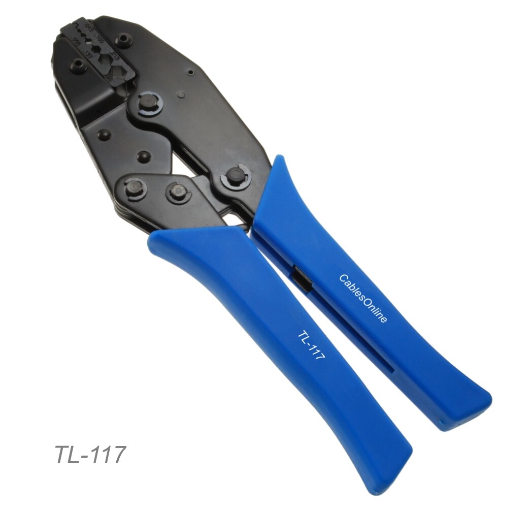 Coaxial Crimp Tool for RG8X RG59 RG58 RG174 RG316 RG400 Belden 8279 Wires