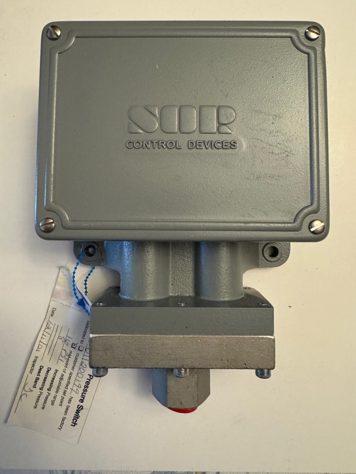 SOR 4V1-LA4-M4-C1A Pressure Switch 5-25 PSI New