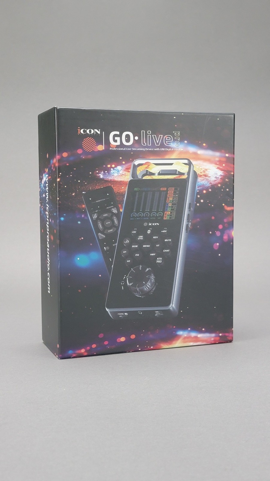 iCON Pro Audio Go Live Pro Portable Live Streaming Audio Mixer Interface