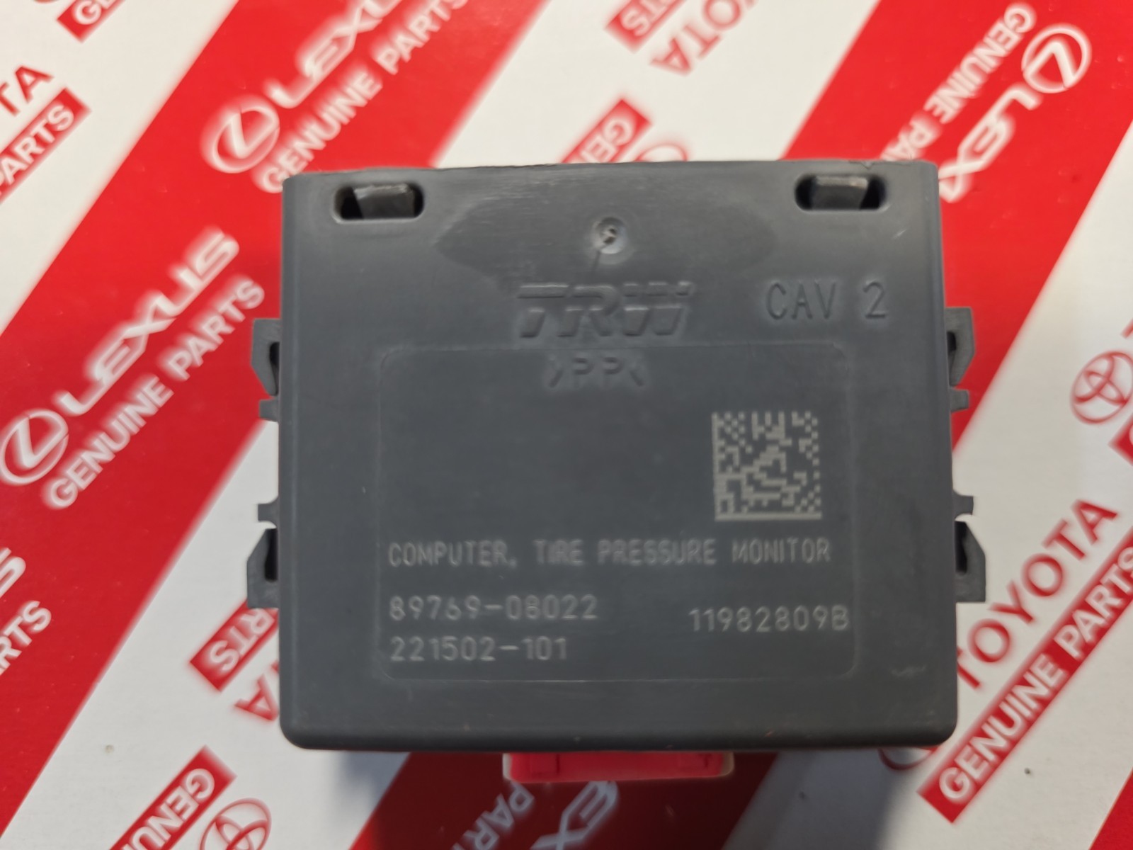 2007-2010 TOYOTA SIENNA TPMS CONTROL MODULE, COMPUTER OEM 89769-08022