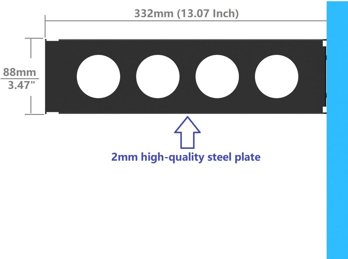 2U 2Post Server Rack Depth Extender Conversion Kit