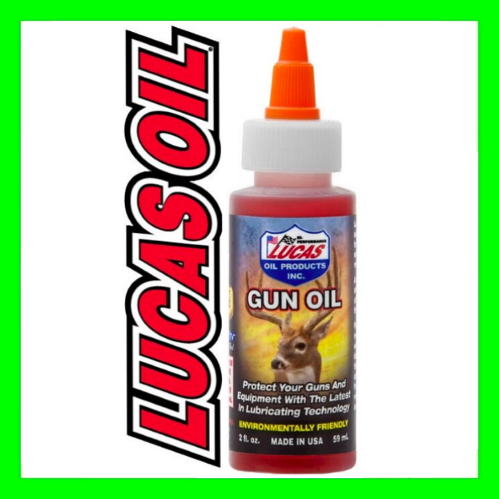 Lucas Original Red Gun Oil 2oz Lubricant Archery Bow Reel Pistol Rifle 10006