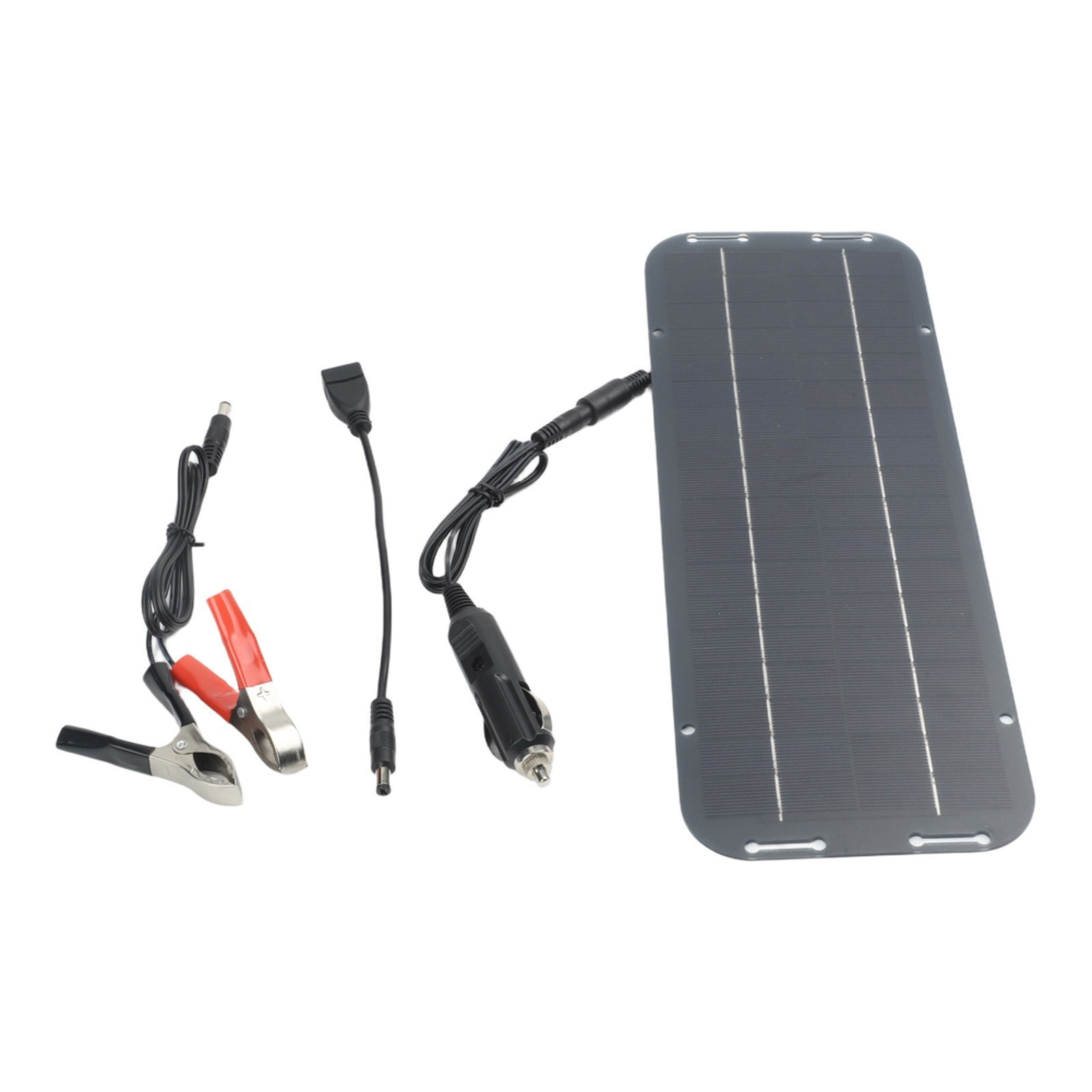 30W Solar Panel 18V Charging Camping Supply Doubles Output for current