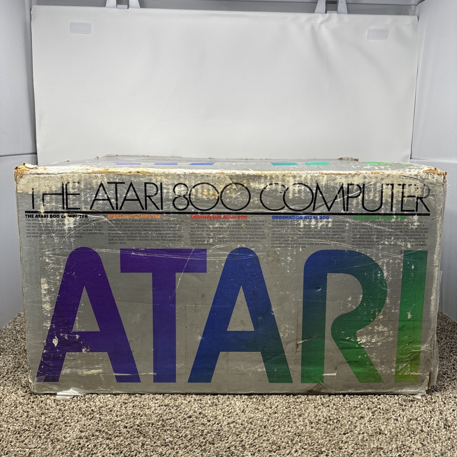 Atari 800 8-bit Computer System Fully Tested 48k With Original Box