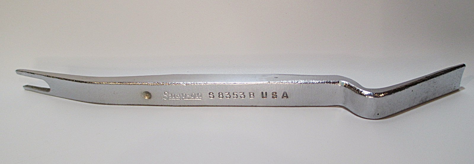Snap On Tools S8353B USA Brake Adjuster Spoon Wrench Bar 9" Length